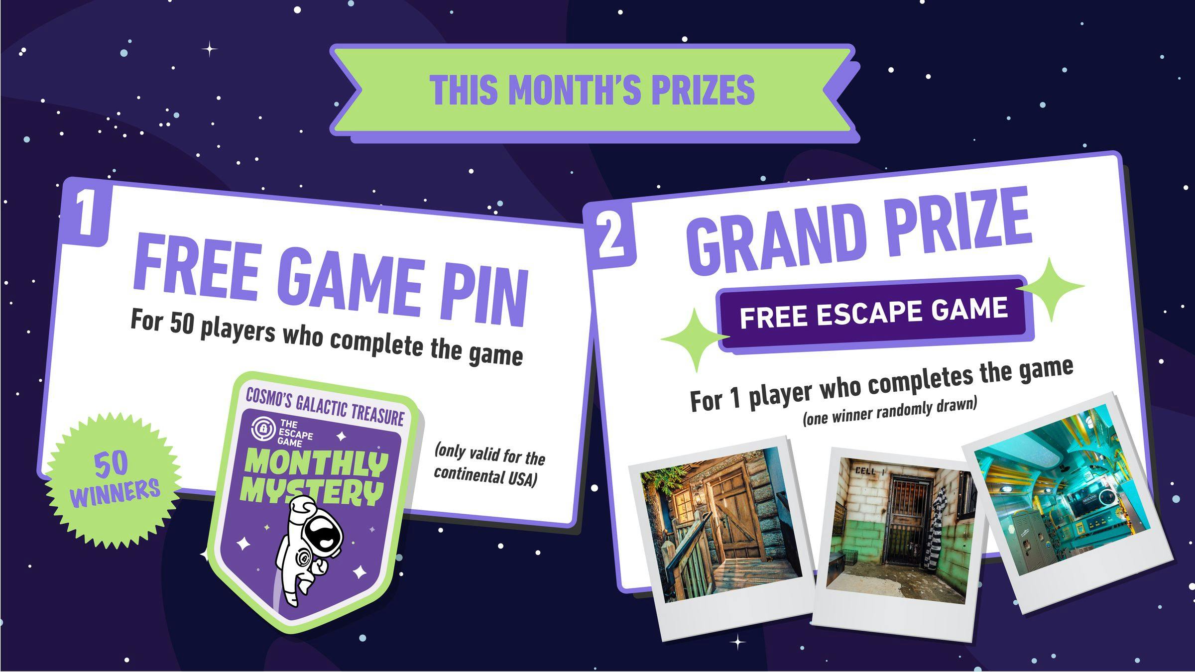Monthly Mystery by The Escape Game
